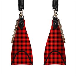 ScotsTee Shop Scottish MacIver Modern SC Tartan Handbag Women's Shoulder Bag With Chain