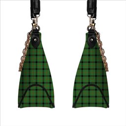 ScotsTee Shop Scottish Kincaid Ancient Tartan Handbag Women's Shoulder Bag With Chain