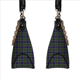 ScotsTee Shop Scottish MacGiboney or MacGibboney Tartan Handbag Women's Shoulder Bag With Chain