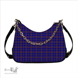 ScotsTee Shop Scottish Yamaue Tartan Handbag Women's Shoulder Bag With Chain