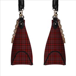 ScotsTee Shop Scottish MacAlister Tartan Handbag Women's Shoulder Bag With Chain