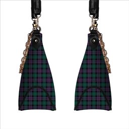 ScotsTee Shop Scottish MacArthur of Milton Modern Tartan Handbag Women's Shoulder Bag With Chain