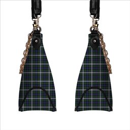 ScotsTee Shop Scottish MacKenzie Dress 2 Tartan Handbag Women's Shoulder Bag With Chain