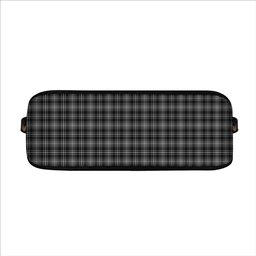 ScotsTee Shop Scottish McLean Black and White Tartan Handbag Women's Shoulder Bag With Chain