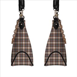 ScotsTee Shop Scottish McFarland Dress Ancient Tartan Handbag Women's Shoulder Bag With Chain