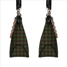 ScotsTee Shop Scottish MacFie Hunting Modern Tartan Handbag Women's Shoulder Bag With Chain