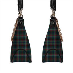 ScotsTee Shop Scottish Keith District Modern Tartan Handbag Women's Shoulder Bag With Chain