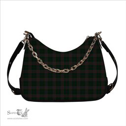ScotsTee Shop Scottish Yen, Alexander Hunting Tartan Handbag Women's Shoulder Bag With Chain