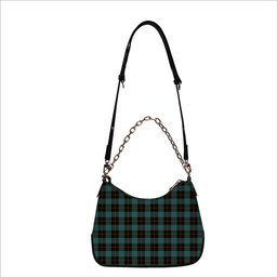 ScotsTee Shop Scottish Nairn Ancient Tartan Handbag Women's Shoulder Bag With Chain