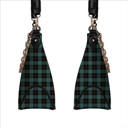 ScotsTee Shop Scottish Nairn Ancient Tartan Handbag Women's Shoulder Bag With Chain