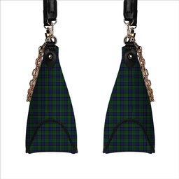 ScotsTee Shop Scottish MacCallum Modern Tartan Handbag Women's Shoulder Bag With Chain