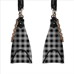 ScotsTee Shop Scottish YinYang Tartan Handbag Women's Shoulder Bag With Chain