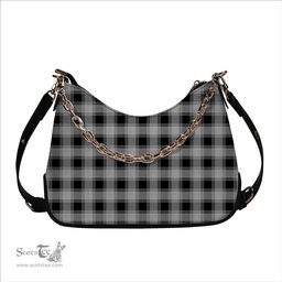 ScotsTee Shop Scottish YinYang Tartan Handbag Women's Shoulder Bag With Chain