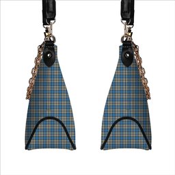 ScotsTee Shop Scottish Napier Ancient Tartan Handbag Women's Shoulder Bag With Chain