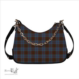 ScotsTee Shop Scottish MacGregor Hastie Tartan Handbag Women's Shoulder Bag With Chain