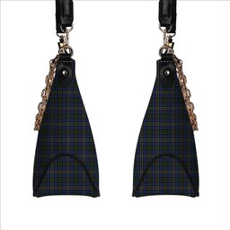 ScotsTee Shop Scottish MacRae Hunting 4 Tartan Handbag Women's Shoulder Bag With Chain