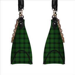 ScotsTee Shop Scottish MacArthur Highland Tartan Handbag Women's Shoulder Bag With Chain