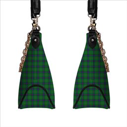 ScotsTee Shop Scottish Washington State Tartan Handbag Women's Shoulder Bag With Chain