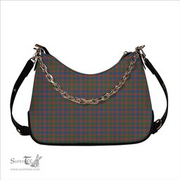 ScotsTee Shop Scottish McIntyre Ancient Tartan Handbag Women's Shoulder Bag With Chain