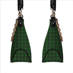 ScotsTee Shop Scottish McLean of Duart Hunting Ancient Tartan Handbag Women's Shoulder Bag With Chain