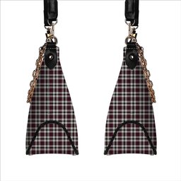 ScotsTee Shop Scottish Little Dress Modern Tartan Handbag Women's Shoulder Bag With Chain