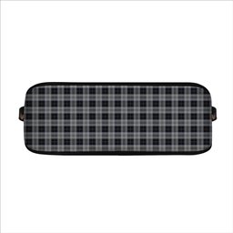 ScotsTee Shop Scottish Menzies Black Dress Tartan Handbag Women's Shoulder Bag With Chain
