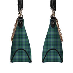 ScotsTee Shop Scottish McNeil of Colonsay Ancient Tartan Handbag Women's Shoulder Bag With Chain