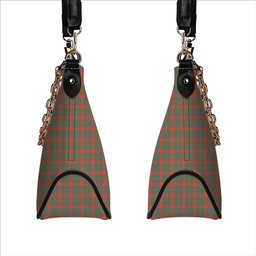 ScotsTee Shop Scottish McIntosh Ancient Tartan Handbag Women's Shoulder Bag With Chain