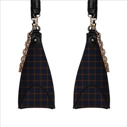 ScotsTee Shop Scottish MacLaine of Lochbuie Hunting Tartan Handbag Women's Shoulder Bag With Chain