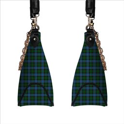 ScotsTee Shop Scottish Morrison Society Tartan Handbag Women's Shoulder Bag With Chain