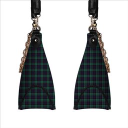 ScotsTee Shop Scottish Leslie Hunting Modern Tartan Handbag Women's Shoulder Bag With Chain