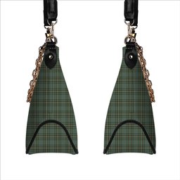 ScotsTee Shop Scottish Kelly Dress Tartan Handbag Women's Shoulder Bag With Chain