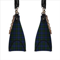 ScotsTee Shop Scottish Murray 1810 Tartan Handbag Women's Shoulder Bag With Chain
