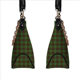ScotsTee Shop Scottish McFie Hunting Ancient Tartan Handbag Women's Shoulder Bag With Chain