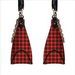 ScotsTee Shop Scottish Nisbet Modern Tartan Handbag Women's Shoulder Bag With Chain