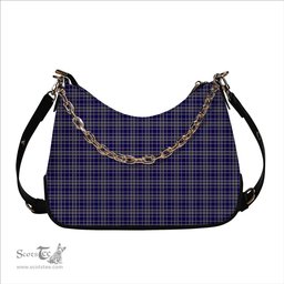 ScotsTee Shop Scottish Ochterlony SC Tartan Handbag Women's Shoulder Bag With Chain