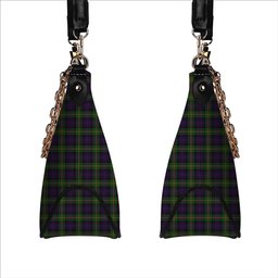 ScotsTee Shop Scottish MacDonell of Glengarry 3 Tartan Handbag Women's Shoulder Bag With Chain