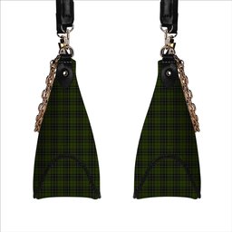ScotsTee Shop Scottish MacLean Hunting Tartan Handbag Women's Shoulder Bag With Chain