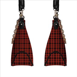 ScotsTee Shop Scottish Murray of Ochtertyre Ancient Tartan Handbag Women's Shoulder Bag With Chain