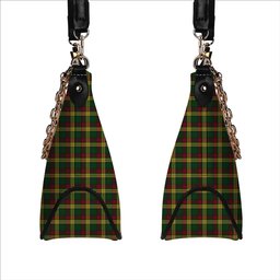 ScotsTee Shop Scottish McMillan Ancient Tartan Handbag Women's Shoulder Bag With Chain