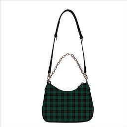 ScotsTee Shop Scottish McArthur-Fox Hunting Modern Tartan Handbag Women's Shoulder Bag With Chain