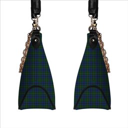 ScotsTee Shop Scottish Johnston 1 Tartan Handbag Women's Shoulder Bag With Chain