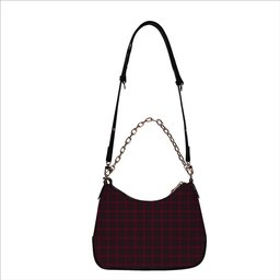 ScotsTee Shop Scottish Wanstall Tartan Handbag Women's Shoulder Bag With Chain