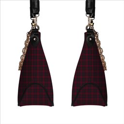 ScotsTee Shop Scottish Wanstall Tartan Handbag Women's Shoulder Bag With Chain