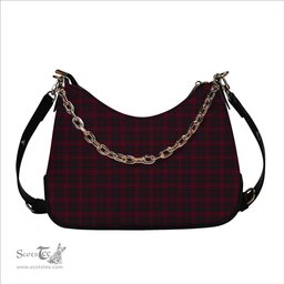 ScotsTee Shop Scottish Wanstall Tartan Handbag Women's Shoulder Bag With Chain