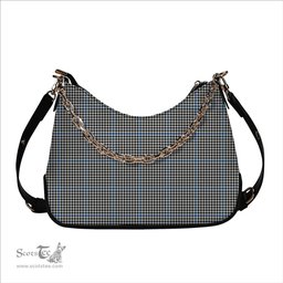 ScotsTee Shop Scottish Haig Ancient Tartan Handbag Women's Shoulder Bag With Chain