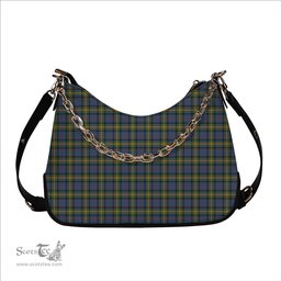 ScotsTee Shop Scottish MacSporran Ancient Tartan Handbag Women's Shoulder Bag With Chain