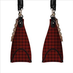 ScotsTee Shop Scottish MacDonald of Ardnamurchan Tartan Handbag Women's Shoulder Bag With Chain