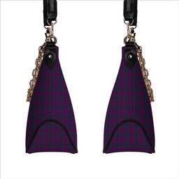 ScotsTee Shop Scottish Wardlaw Tartan Handbag Women's Shoulder Bag With Chain