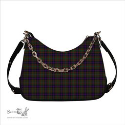 ScotsTee Shop Scottish MacLaren Regent Tartan Handbag Women's Shoulder Bag With Chain